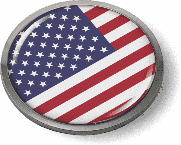 America Flag - USA Country Emblem